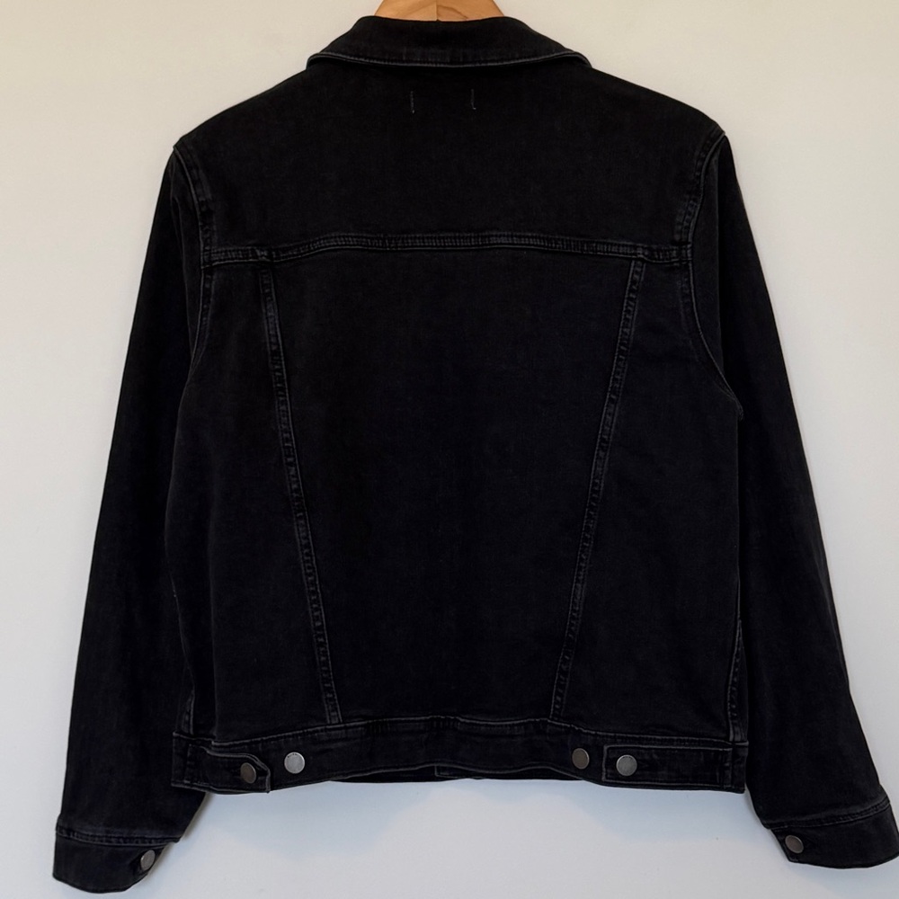 DL1961 NWOT Viika Black Denim Jacket - Picture 6 of 9